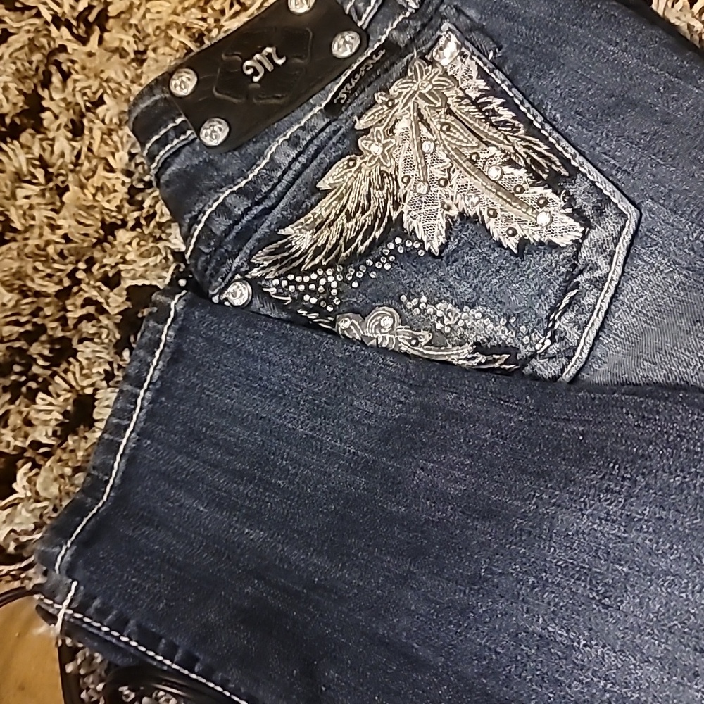 Miss Me Skinny Jeans bling - Picture 2 of 4
